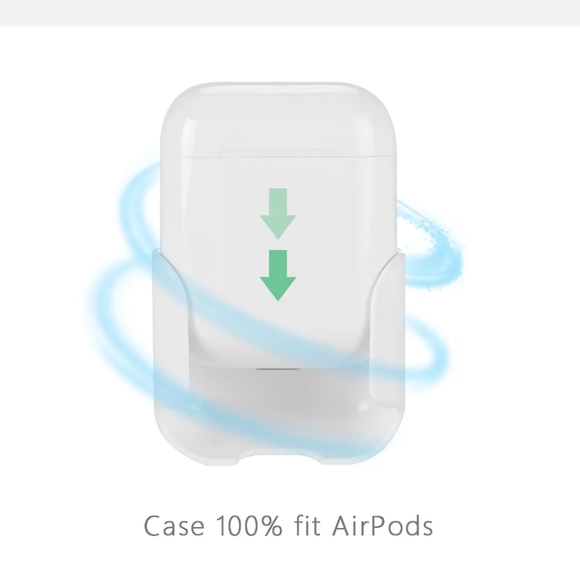 For Apple Airpod GEN 1 Hard Belt Clip Holste Portable Cover Case Protect - Picture 3 of 7